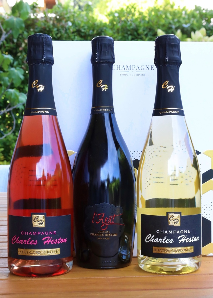 Coffret 3 Bouteilles Charles Heston